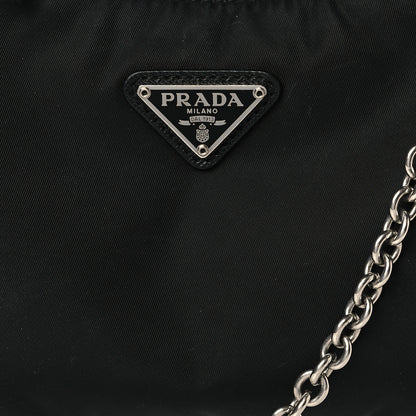 Prada Nylon Re-Edition 2005 Shoulder Bag Black 8 of 10
