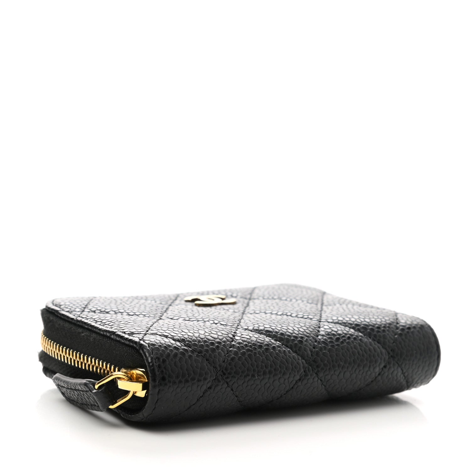 Chanel Caviar Quilted Classic Zipped Coin Purse Black 5 of 10