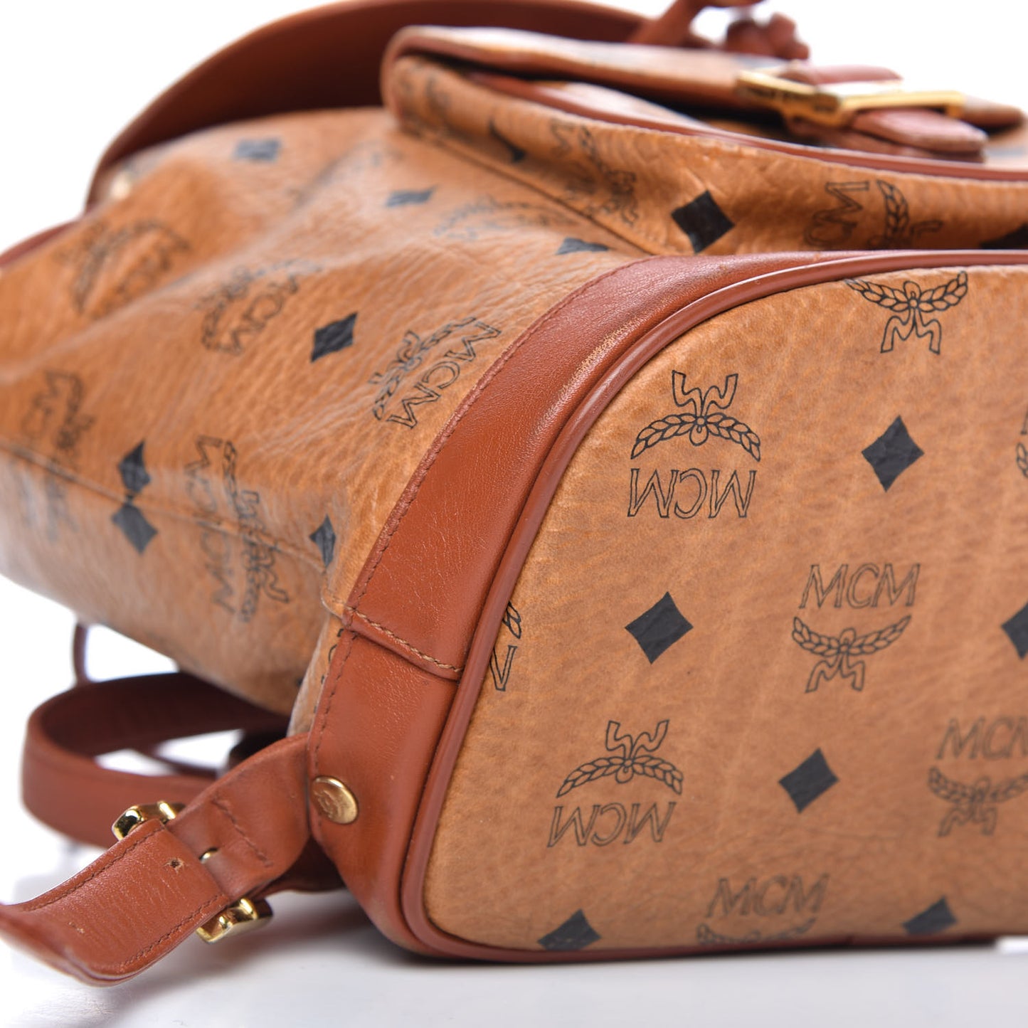 Visetos Drawstring Backpack Cognac