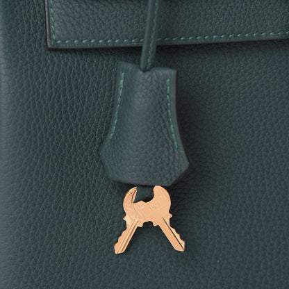 Hermes Togo Kelly Retourne 28 Malachite 17 of 39