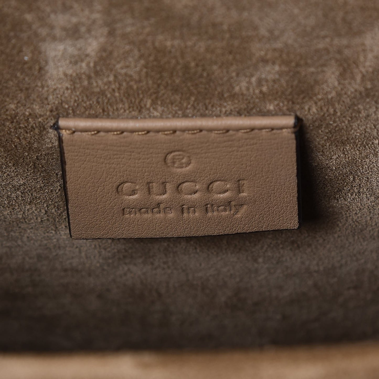 GG Supreme Monogram Mini Dionysus Shoulder Bag Taupe
