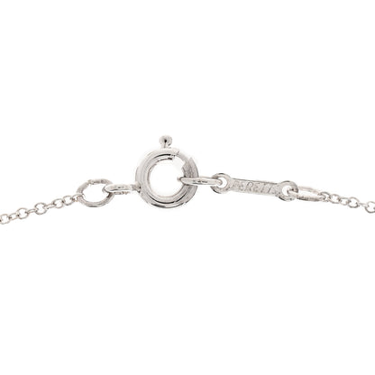 Tiffany Sterling Silver Elsa Peretti Interlocking Ovals Pendant Necklace 4 of 5