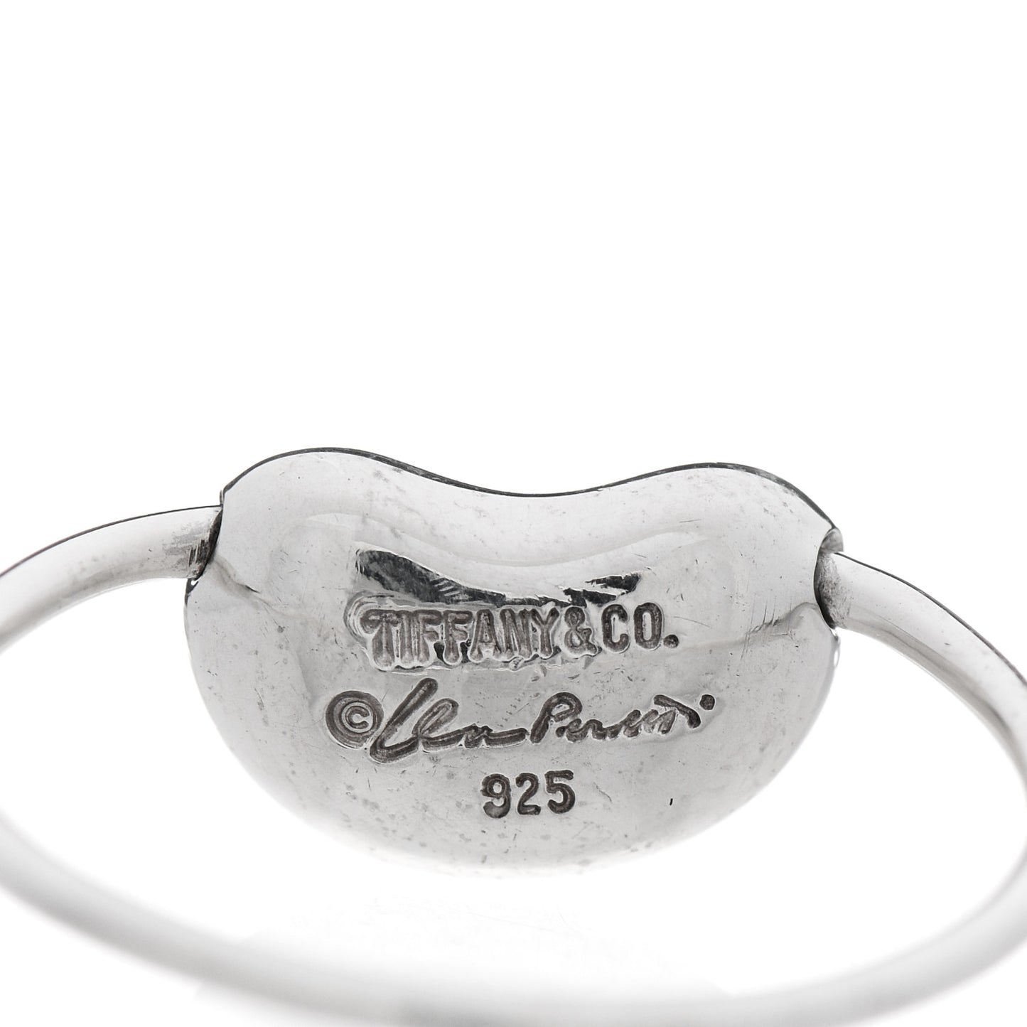 Sterling Silver Elsa Peretti Bean Wire Ring 48 4.5