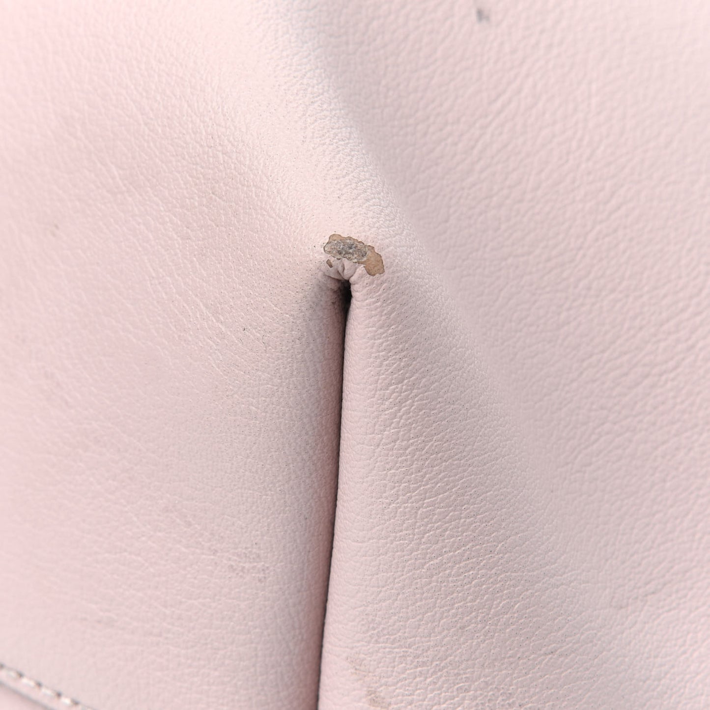 Calfskin Large Shopping Tote Pale Blush