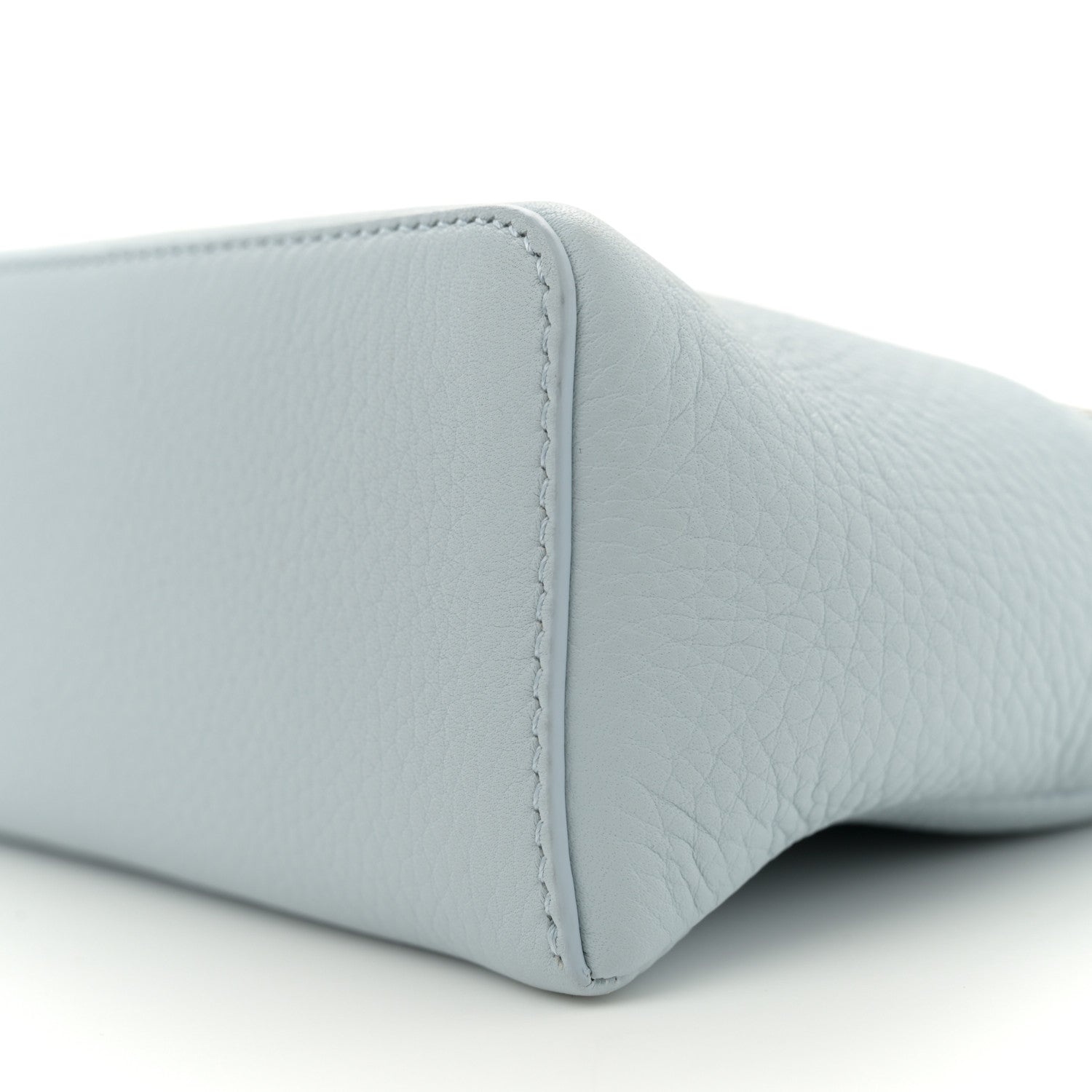 Loro Piana Grained Calfskin L19 Extra Pocket Pouch Minty Breeze 9 of 10