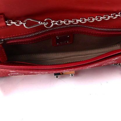 MCM Visetos Patricia Wallet On Chain Red 5 of 6