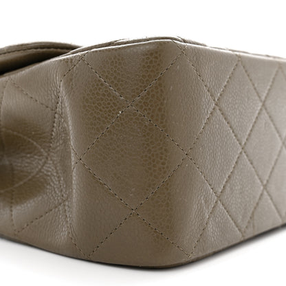 Chanel Caviar Quilted Jumbo Double Flap Taupe 9 of 16