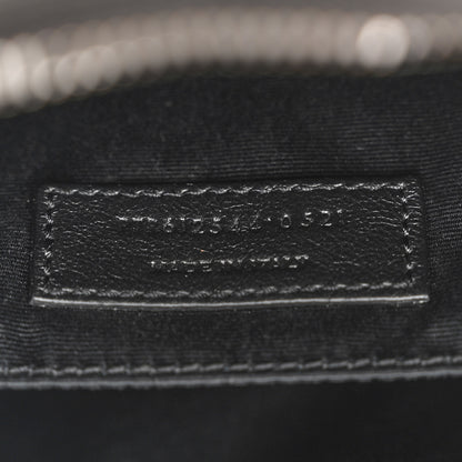 Saint Laurent Calfskin Matelasse Monogram Lou Camera Bag Dark Smog 7 of 12