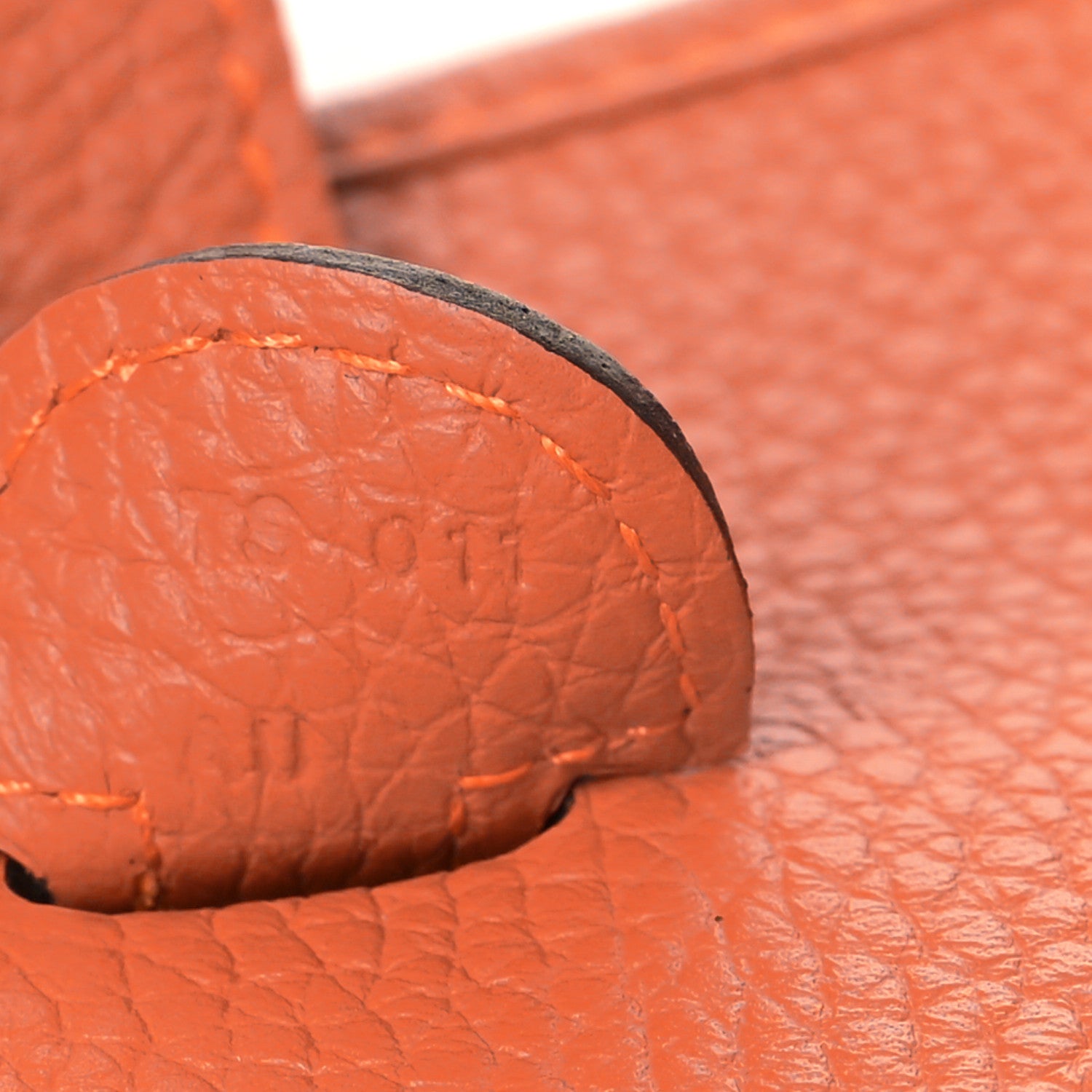 Hermes Taurillon Clemence Evelyne III PM Orange 7 of 9