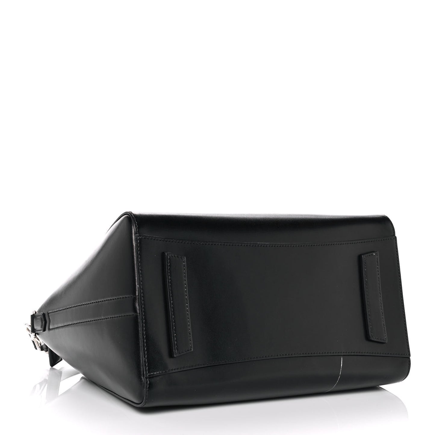 Shiny Lord Calfskin Medium Antigona Black