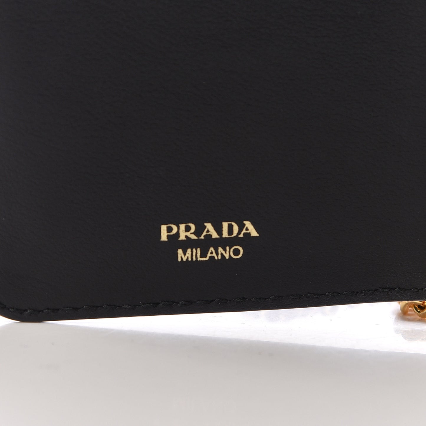 Saffiano Metal iPhone 7 Case Crossbody Wallet Black
