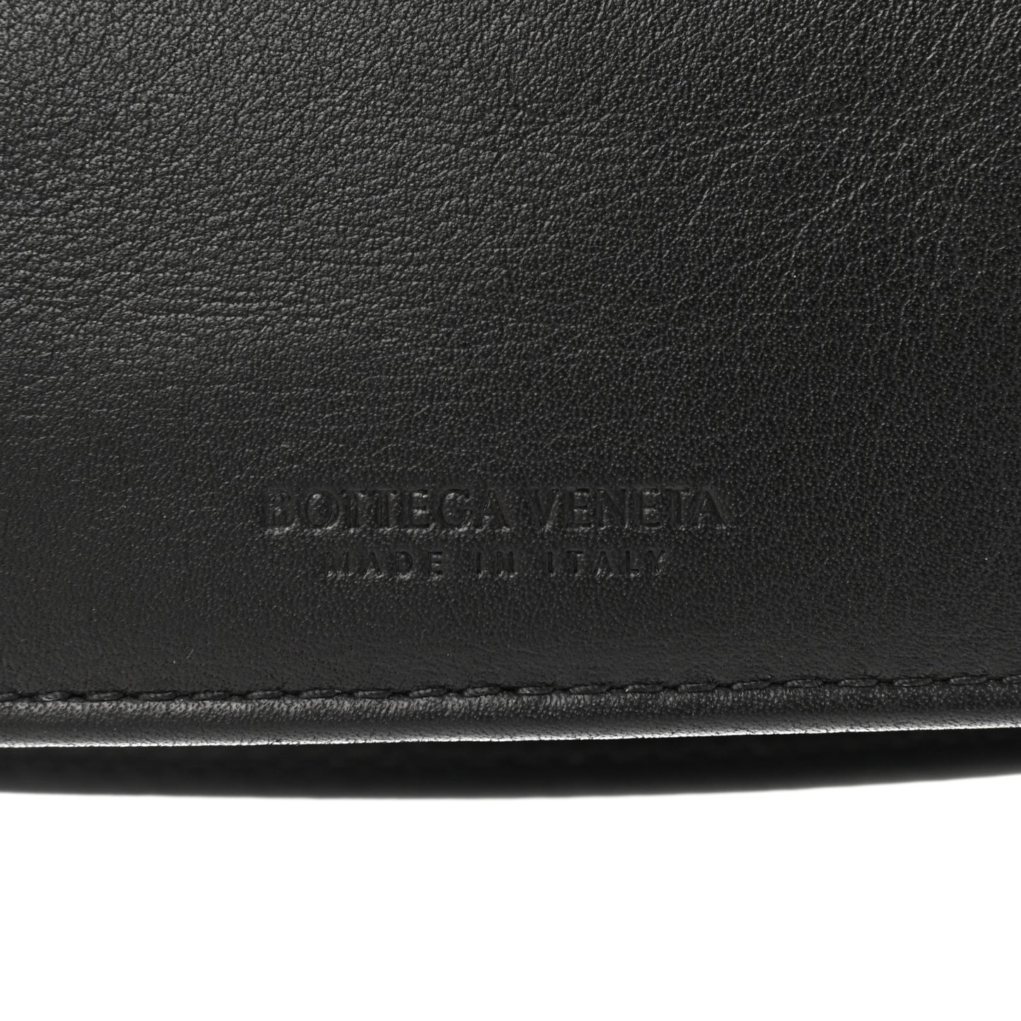 Supple Calfskin BV Twist Black