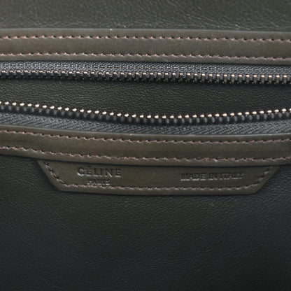 Celine Smooth Calfskin Mini Luggage Khaki 6 of 8