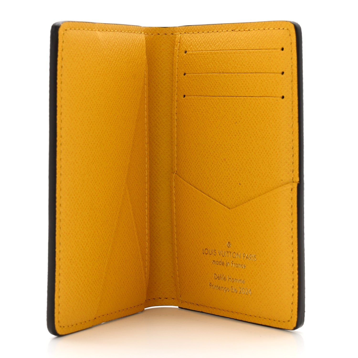 Louis Vuitton Damier Pop Pocket Organizer NM Yellow 5 of 8