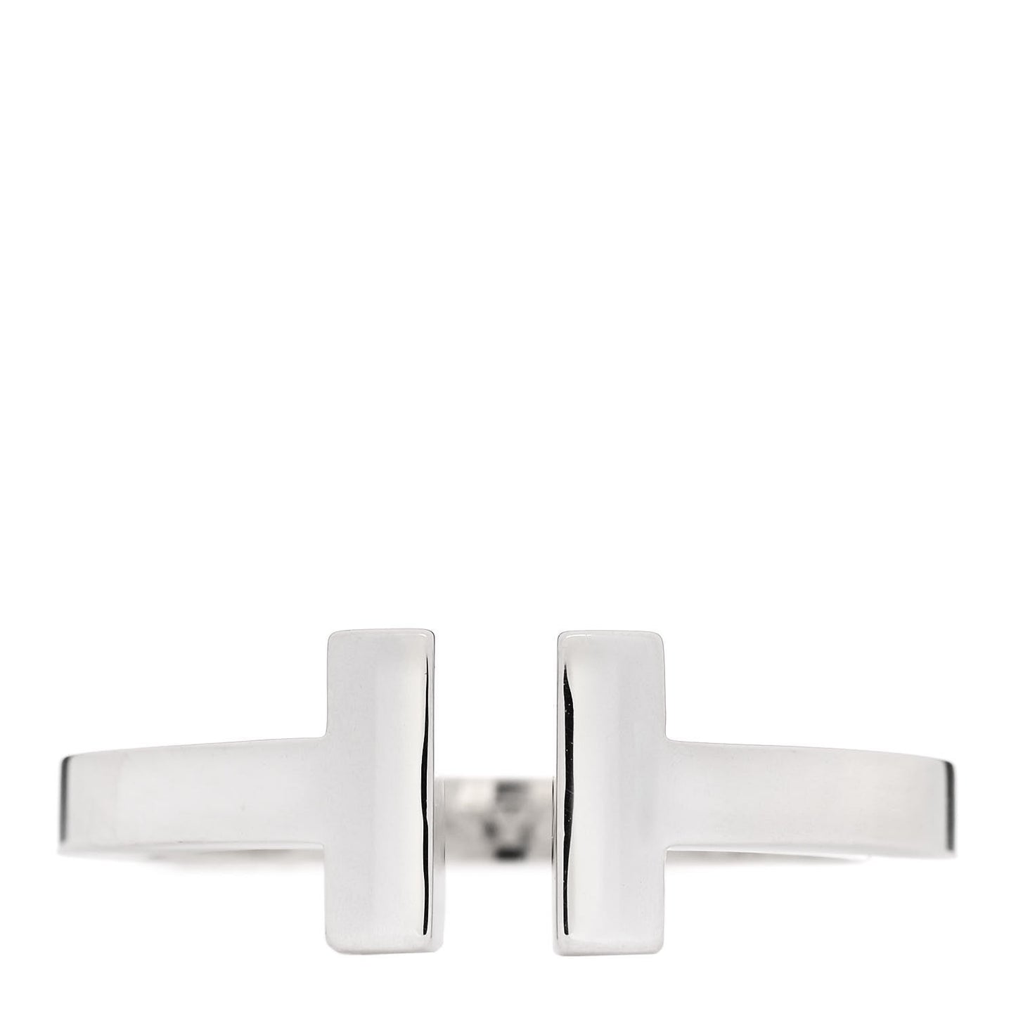 Sterling Silver T Square Ring 54 7