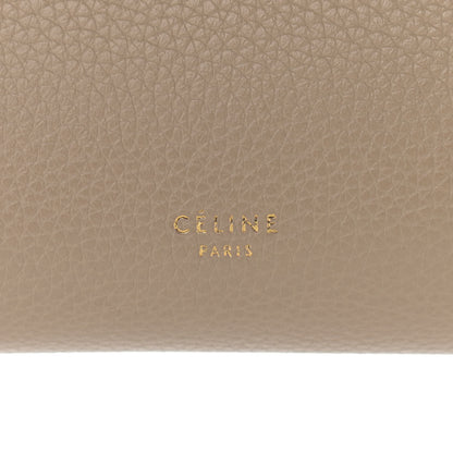 Celine Drummed Calfskin Mini Belt Bag Light Taupe 5 of 14