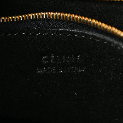 Celine Soft Grained Calfskin Sangle Bucket Bag Black 6 of 10