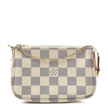 Louis Vuitton Damier Azur Mini Pochette Accessories 1 of 8