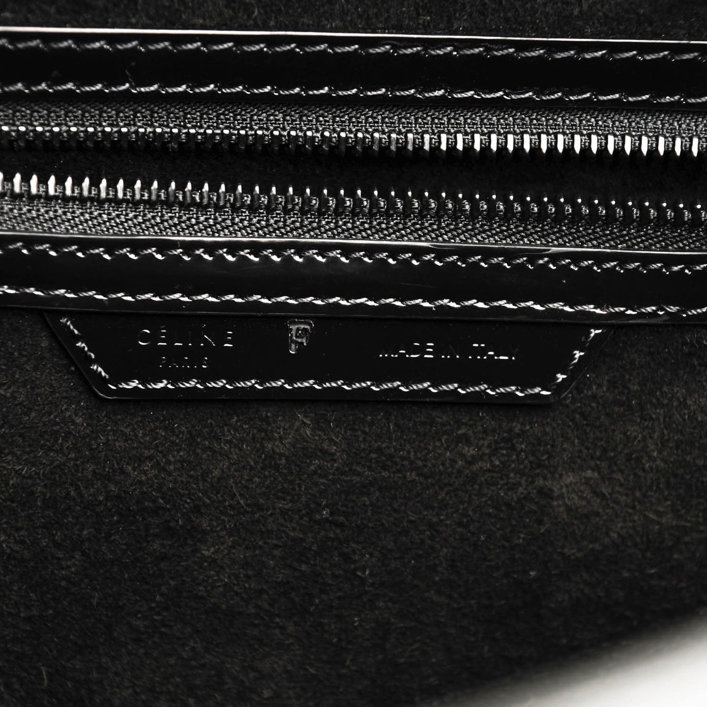 Spazzolato Calfskin Mini Luggage Black