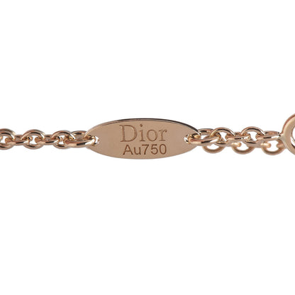 Christian Dior 18K Yellow Gold Diamond Mother of Pearl Rose Des Vents Bracelet 7 of 16