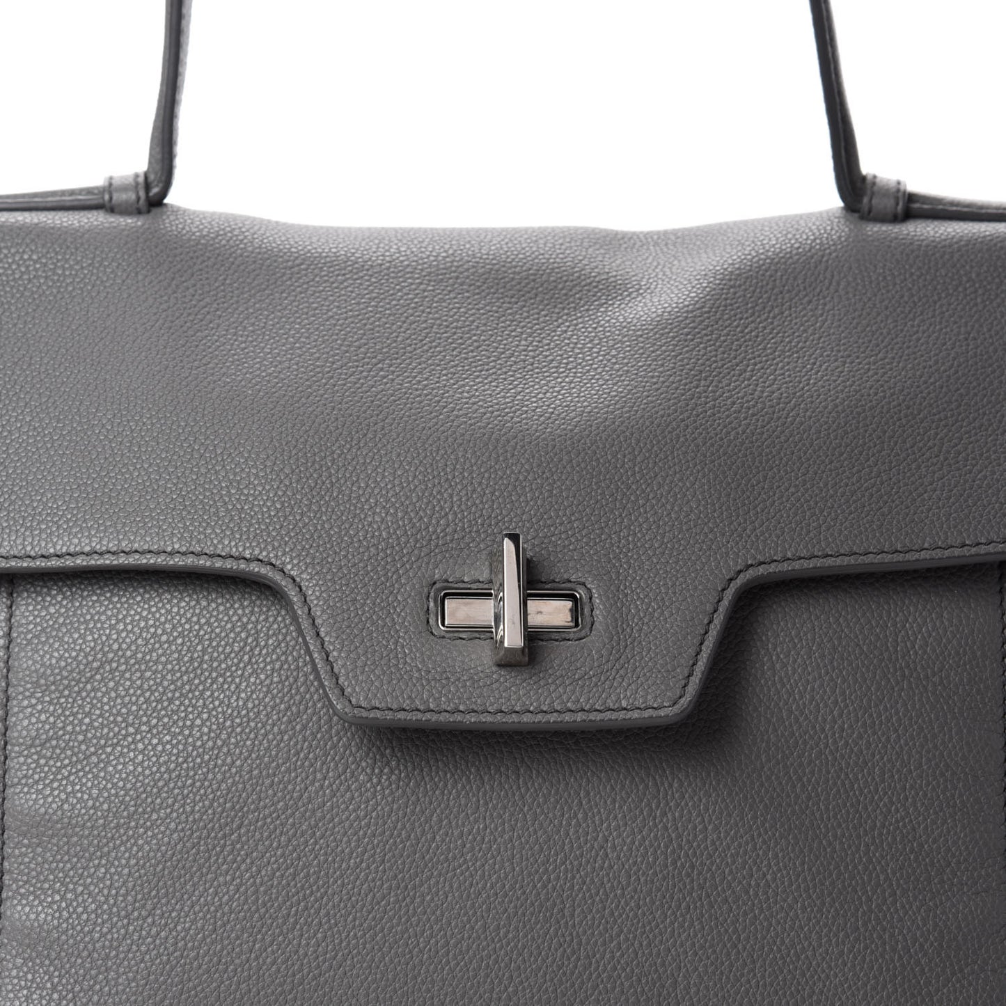 Toro Top Handle Flap Satchel Marmo
