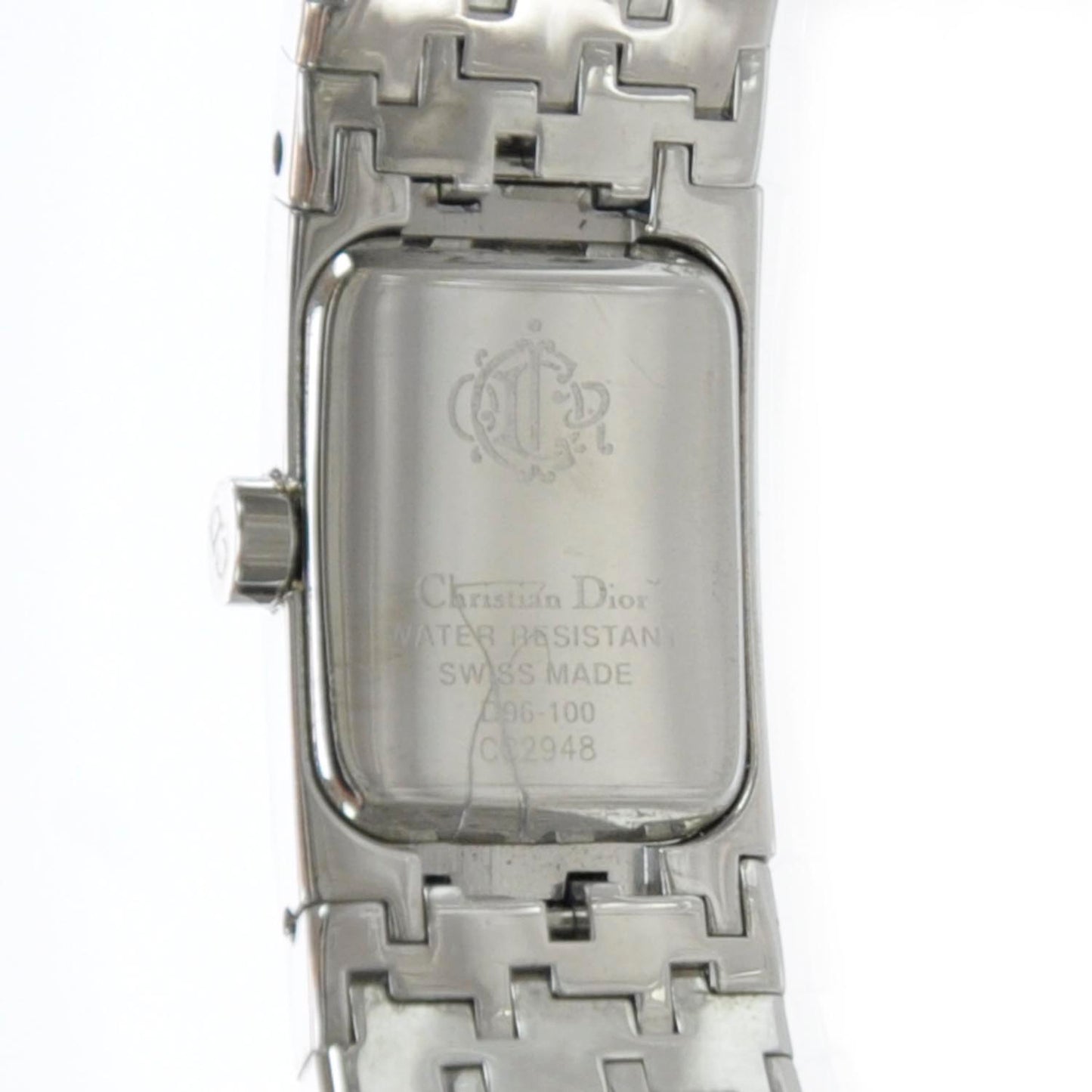 Stainless Steel 15mm Diorific Houndstooth Quartz Watch
