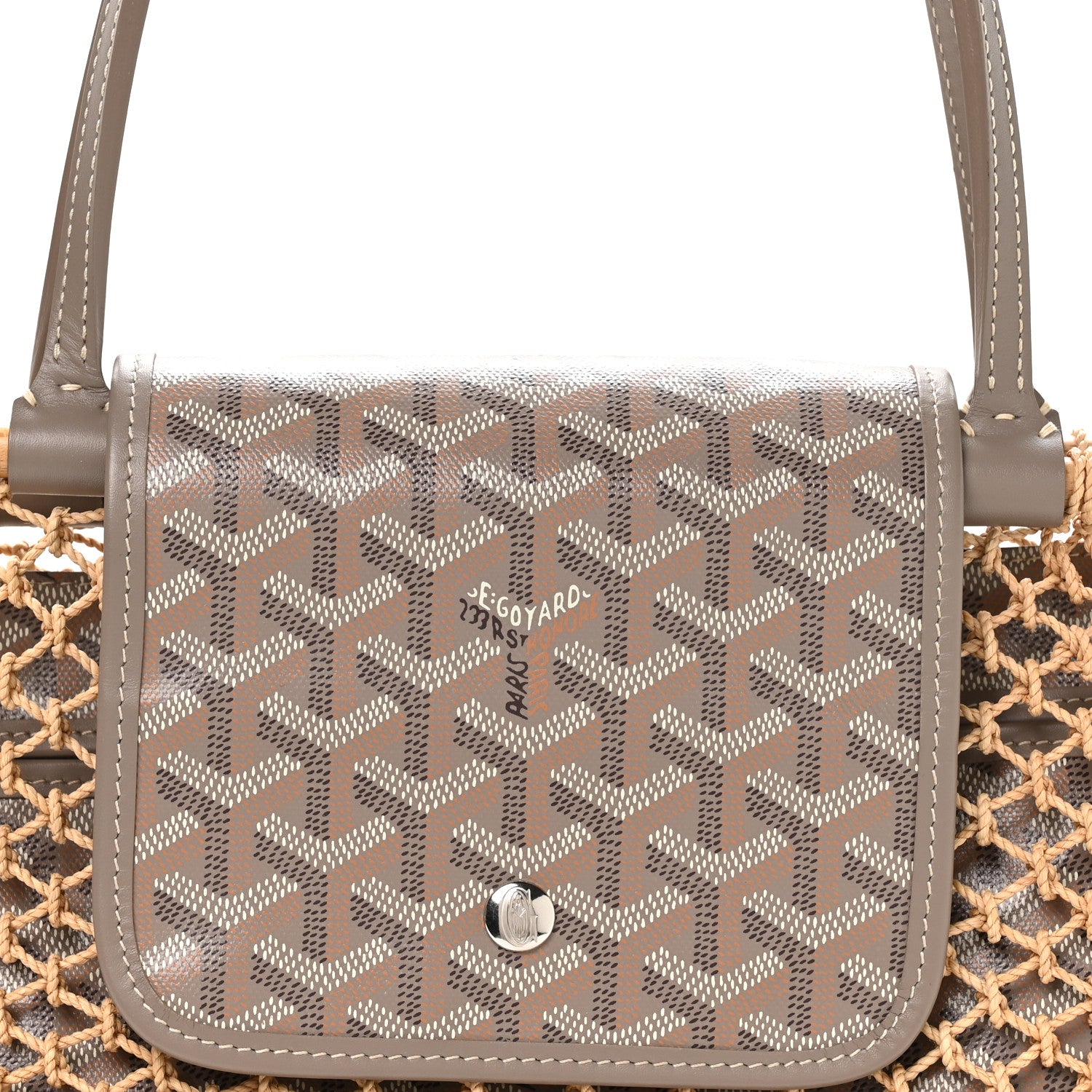 Goyard Goyardine Net Aligre Tote Grege 7 of 9
