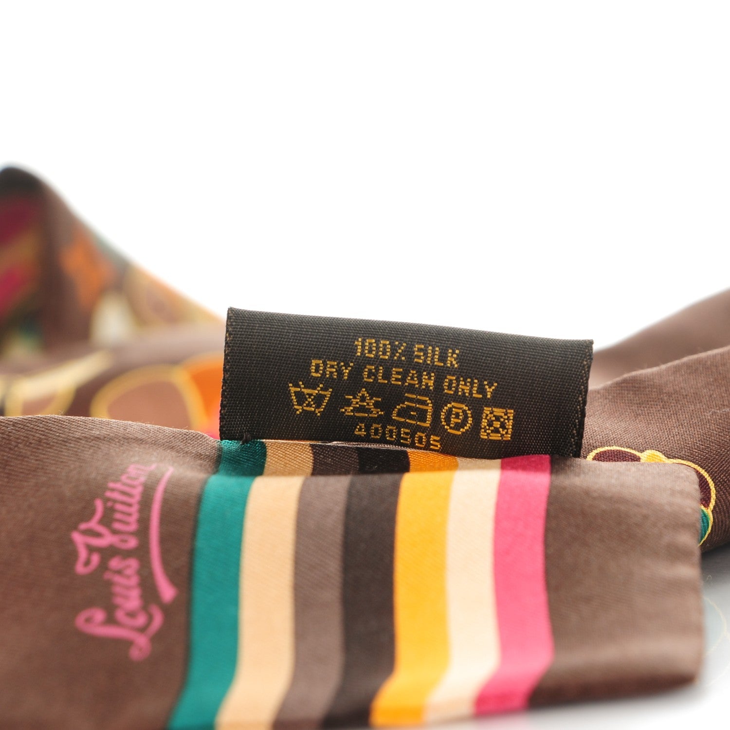 Louis Vuitton Silk Papillon Butterfly Bandeau 5 of 6