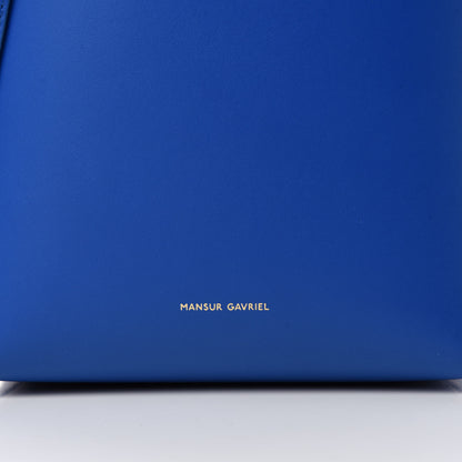 Mansur Gavriel Calfskin Mini Bucket Bag Royal 9 of 10