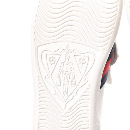 Gucci Calfskin Ayers Web Womens Ace Bow Lace Sneakers 36 White 8 of 11