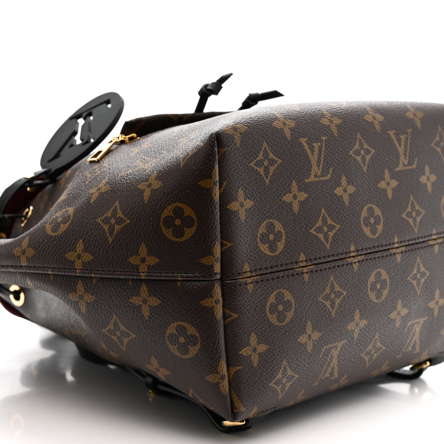 Louis Vuitton Monogram Montsouris PM Black 8 of 10