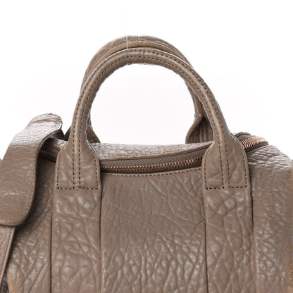 Alexander Wang Pebbled Lambskin Rockie Latte Rose Gold Hardware 13 of 13