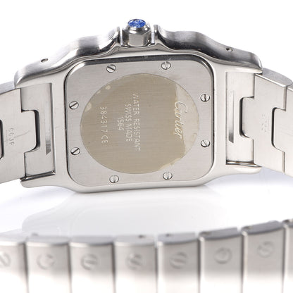Cartier Stainless Steel 29mm Santos De Galbee Quartz Watch 5 of 9
