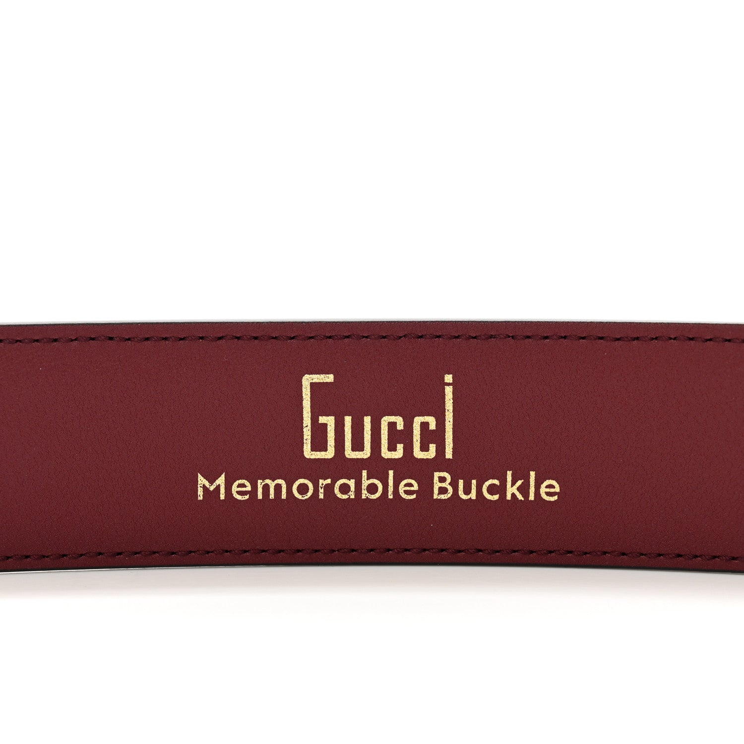 Gucci Ciny Lux Calfskin Patterned Double G 40mm Belt 85 34 Rubicund 5 of 5