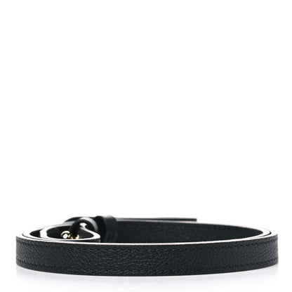 Louis Vuitton Calfskin Popincourt MM Shoulder Strap Black 2 of 3