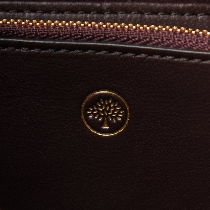 Mulberry Classic Grain Medium Amberley Wallet Dark Blush 6 of 6
