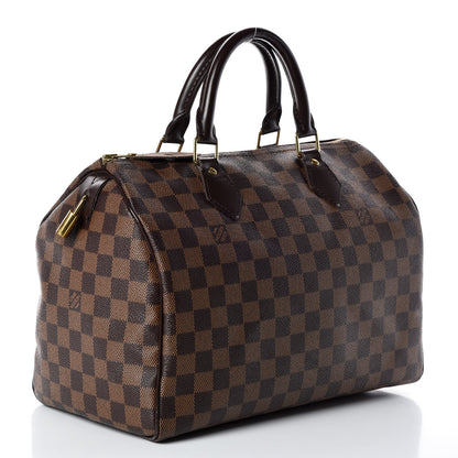 Louis Vuitton Damier Ebene Speedy 30 3 of 8