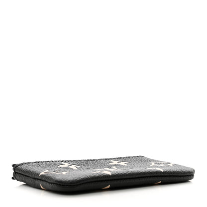 Louis Vuitton Empreinte Monogram Giant Key Pouch Black Beige 4 of 6