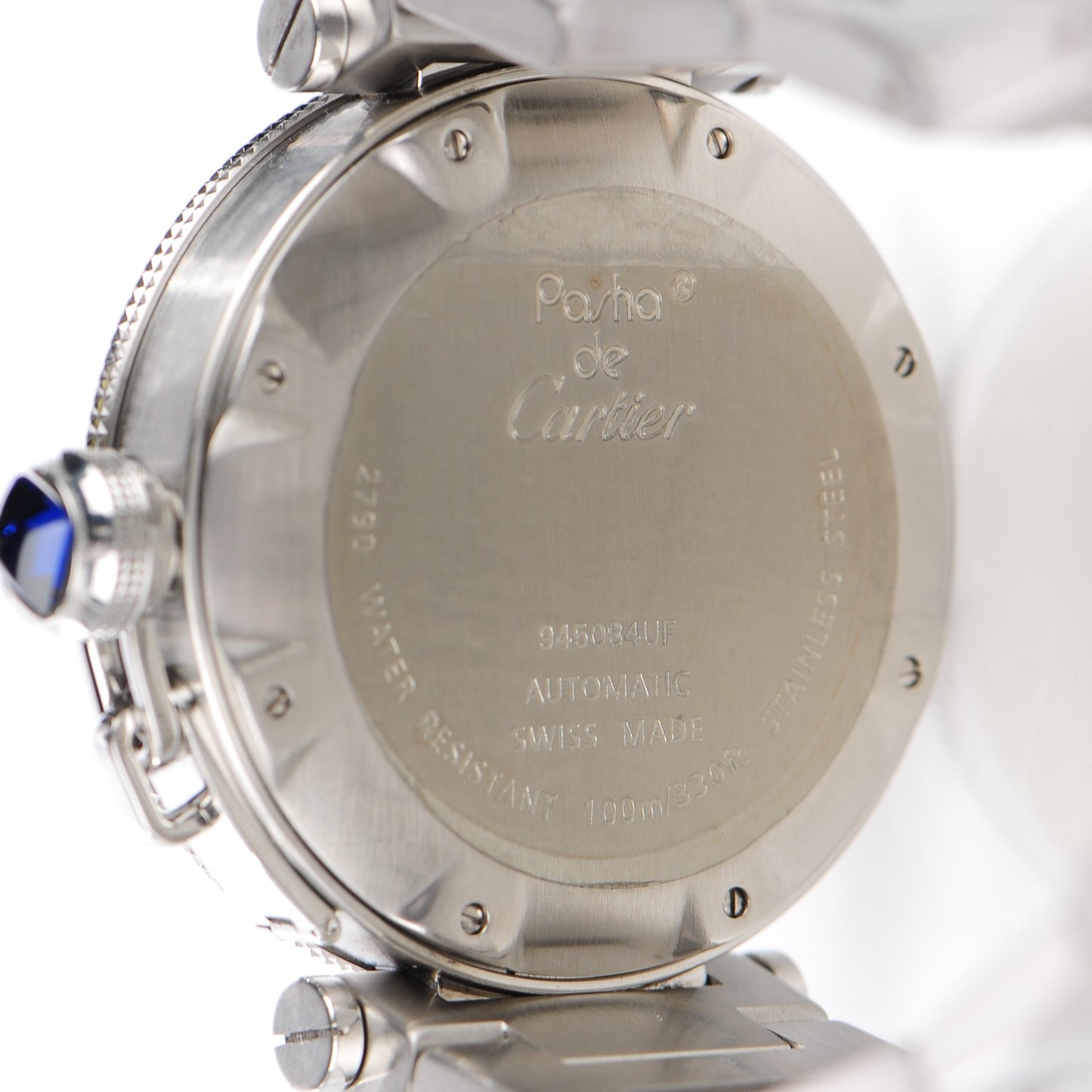 Stainless Steel 40mm Pasha C Seatimer Automatic Watch