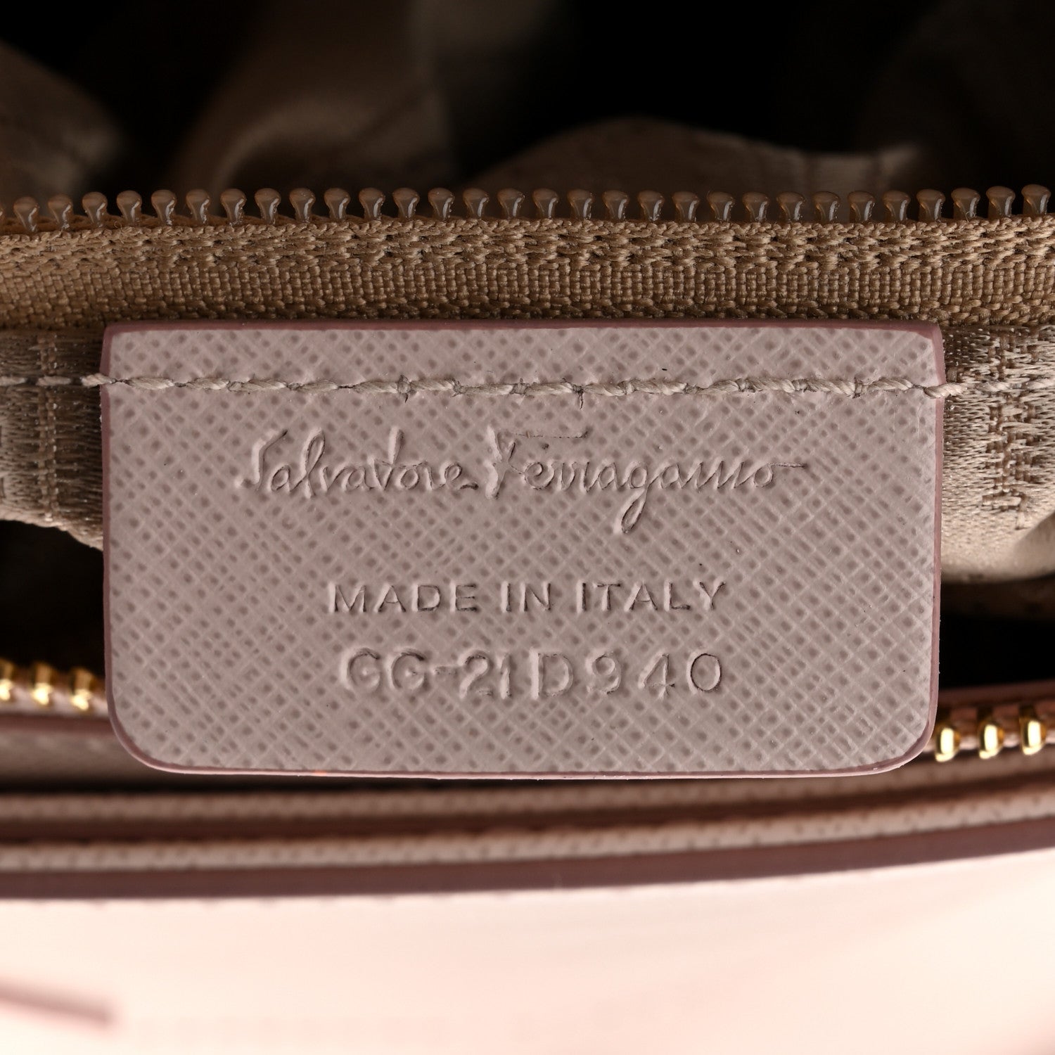 Salvatore Ferragamo Printed Calfskin Beky Tote Macaron 7 of 11