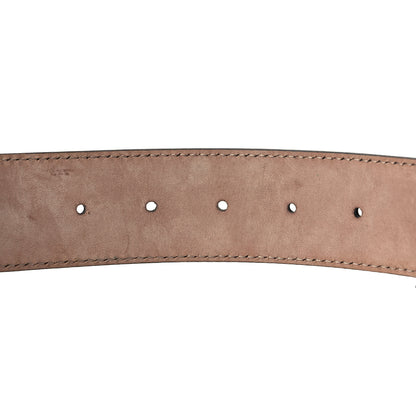 Gucci Guccissima Interlocking G Belt 80 32 Deep Cobalt 4 of 5