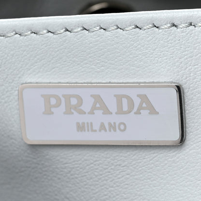 Prada Spazzolato Cleo Shoulder Bag Fiordaliso 5 of 9