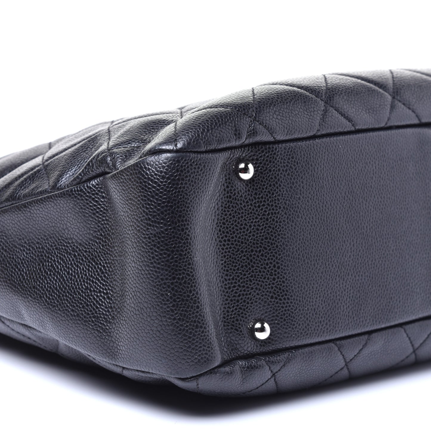 Caviar Quilted Timeless CC Soft Tote Black