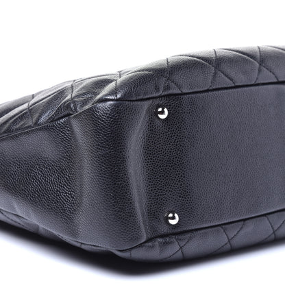 Chanel Caviar Quilted Timeless CC Soft Tote Black 7 of 9