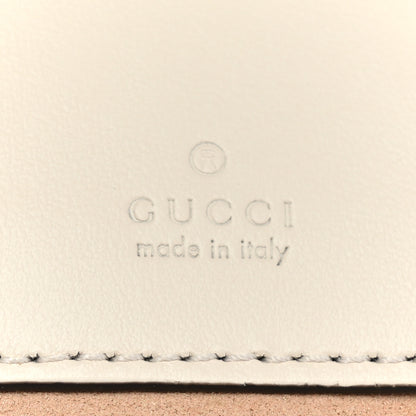 Gucci Calfskin Matelasse Mini GG Marmont 2.0 Bucket Bag White 6 of 10