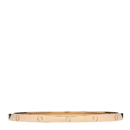Cartier 18K Yellow Gold Small LOVE Bracelet 17 2 of 5