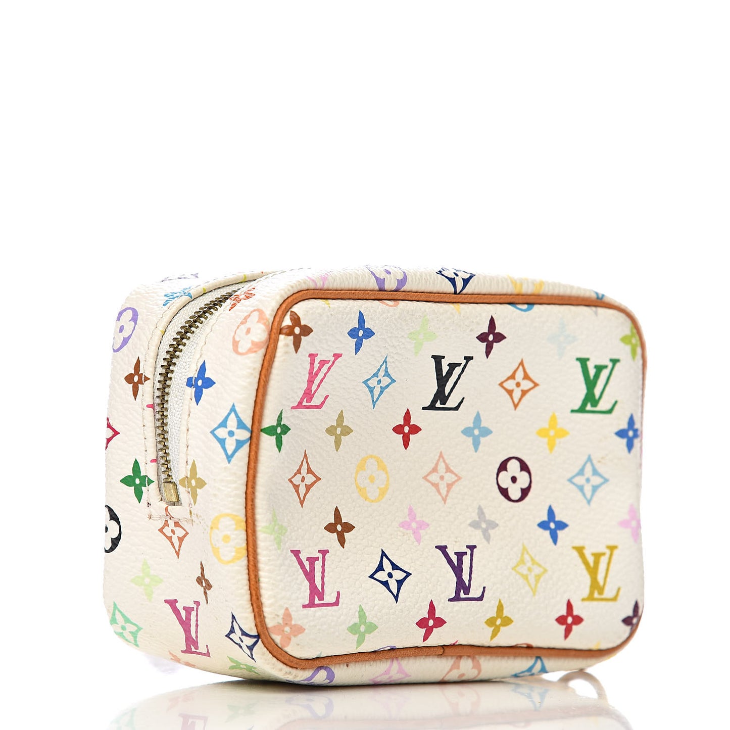 Monogram Multicolor Trousse Wapity White