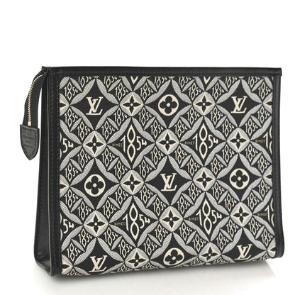Louis Vuitton Jacquard Since 1854 Toiletry Pouch 26 Gray 3 of 10