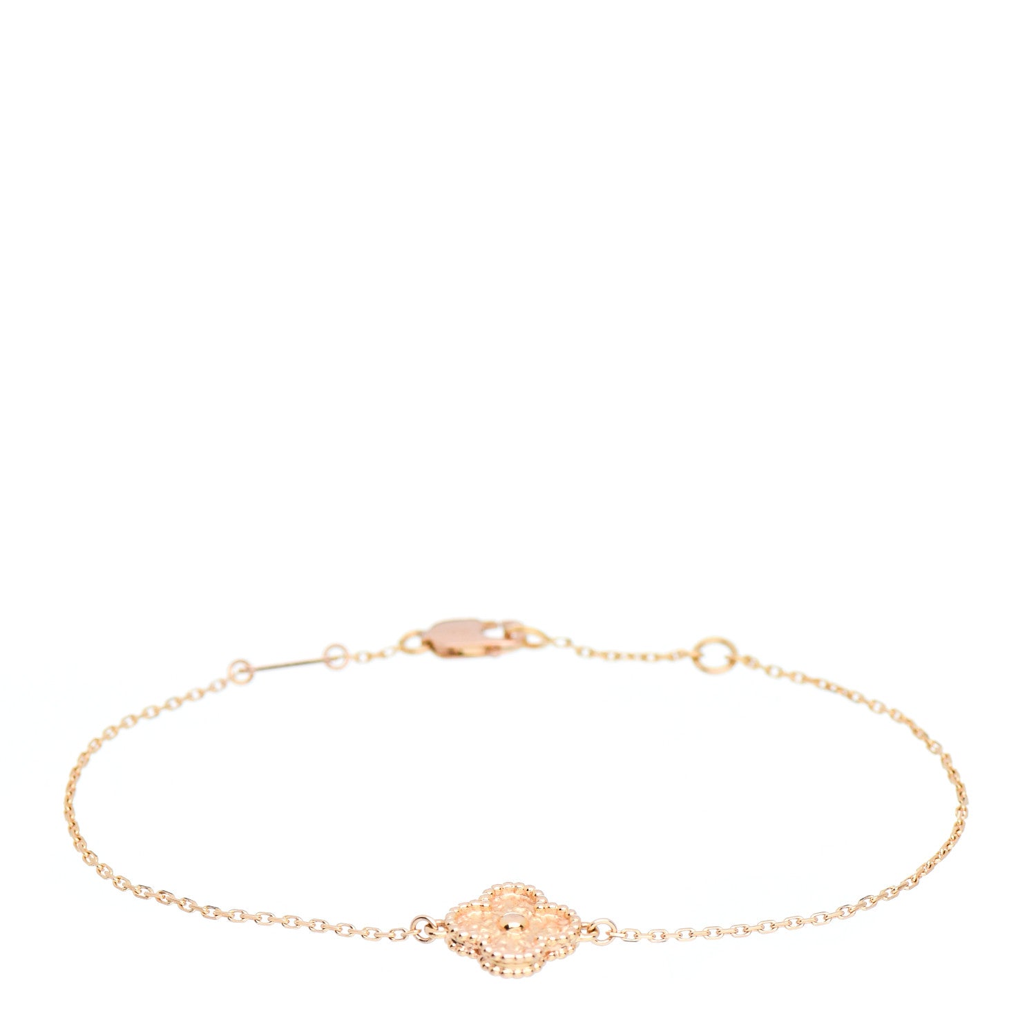 Van Cleef & Arpels 18K Rose Gold Sweet Alhambra Bracelet 1 of 4