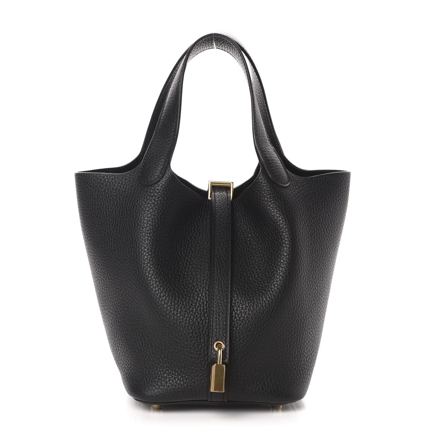 Hermes Taurillon Clemence Picotin Lock 18 PM Black 1 of 11